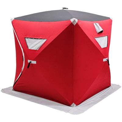2-person Portable Ice Shelter Fishing Tent with Bag
