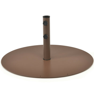 29.5 Inch Outdoor Steel Umbrella Base Stand for Backyard and Poolside