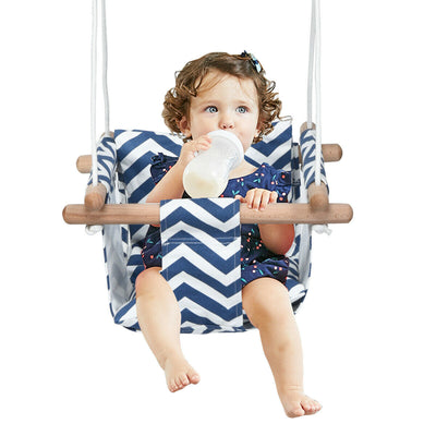 Indoor Outdoor Baby Canvas Hanging Swing