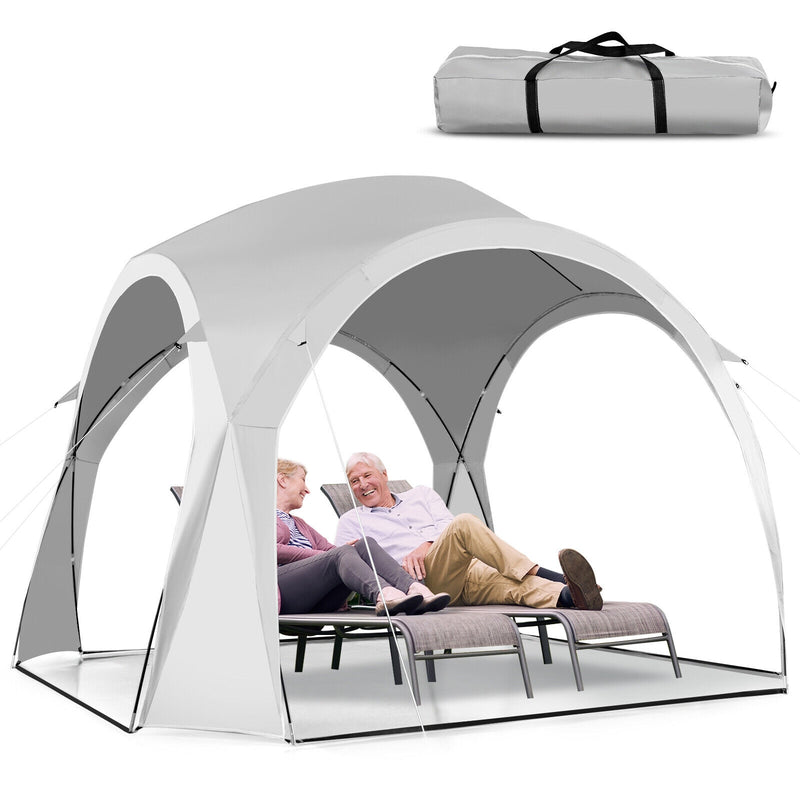 11  x 11 Feet Patio Sun Shade Shelter Canopy Tent Portable UPF 50+ Outdoor Beach