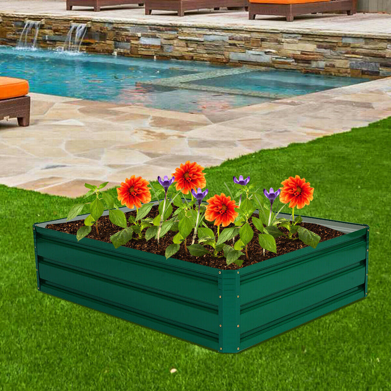 47.5"  x 35.5" Patio Raised Garden Bed Vegetable Flower Planter