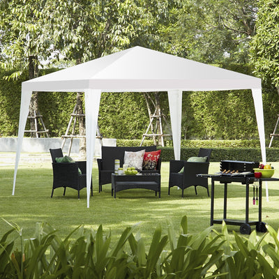 10 x 10 Ft Outdoor Wedding Party Canopy Tent for Backyard