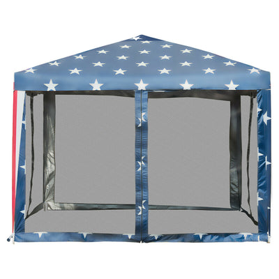 Outdoor 10'x 10' Pop-up Canopy Tent Gazebo Canopy