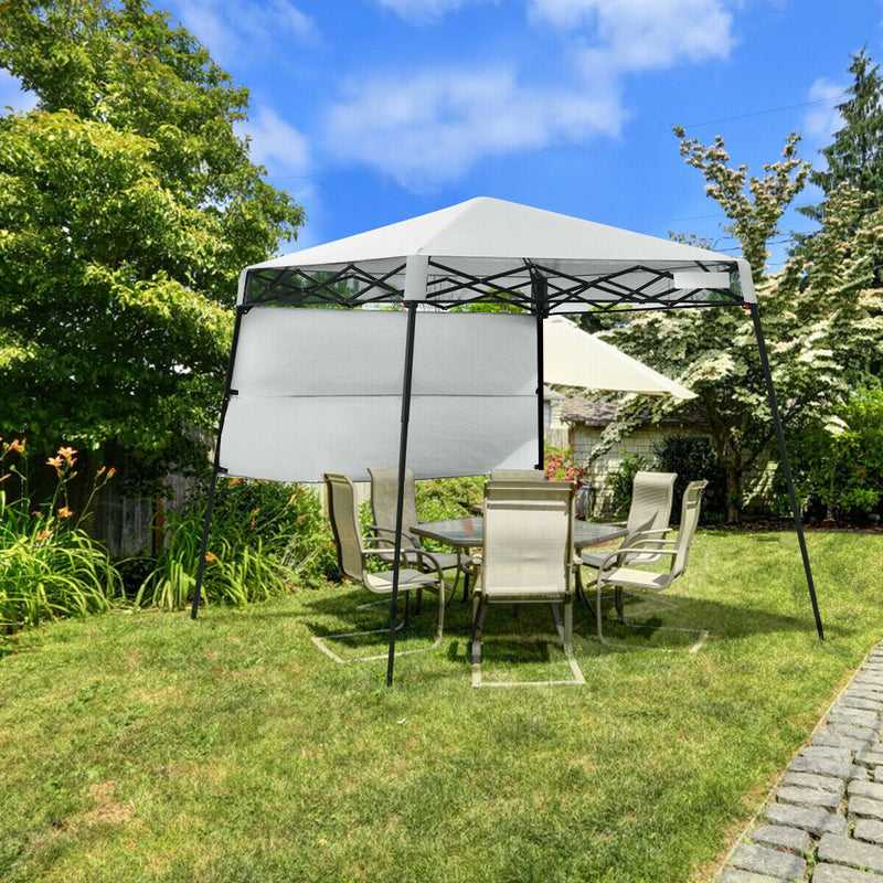 7 x 7 Ft Adjustable and Portable Canopy with Backpack