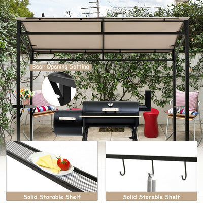 7' x 4.5' Grill Gazebo Outdoor Patio Garden BBQ Canopy Shelter