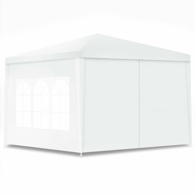 10 x 10 Feet Outdoor Side Walls Canopy Tent with 4 Removable Sidewalls