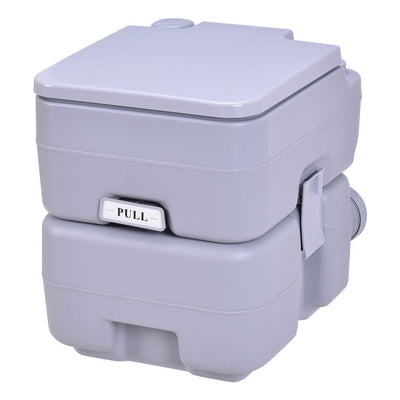 5 Gallon 20 L Outdoor/Indoor Potty Commode Portable Flush Toilet