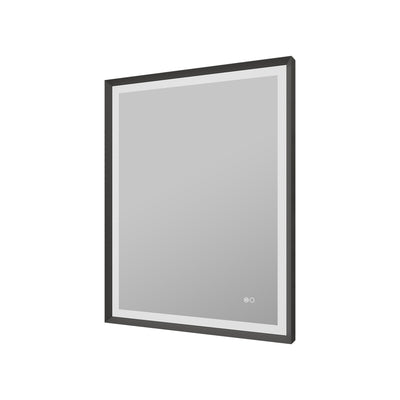 28 in. W x 36 in. H Aluminium Framed Front and Back LED Light Bathroom Vanity Mirror