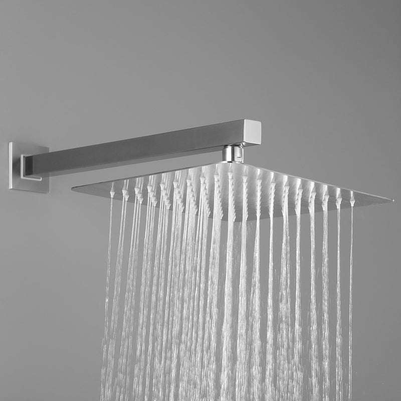 Shower Head Bathroom Luxury Rain Mixer Shower Complete Combo Set