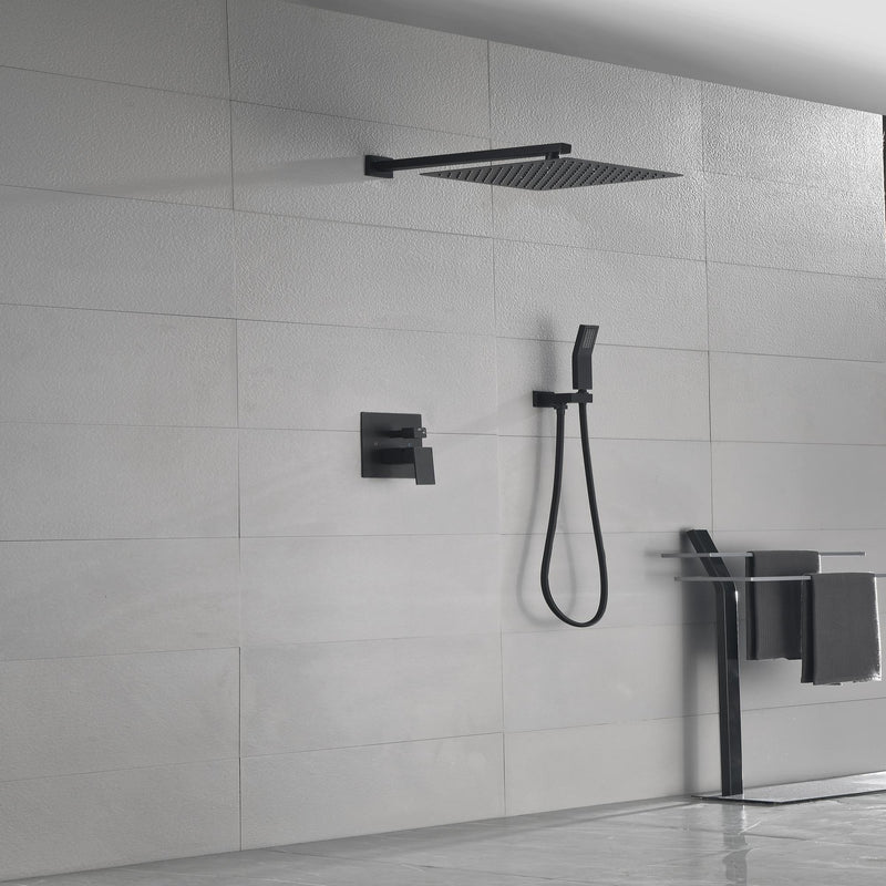 Bathroom Luxury Rain Mixer Shower Combo Set