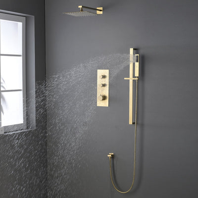 Large Flow Stainless Steel Constant Temperature Shower System