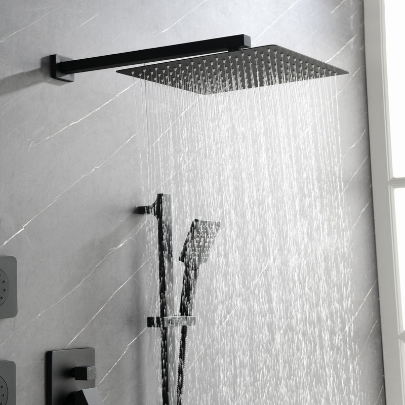 Shower Head Set for Bathroom Wall Mounted