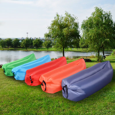 Outdoor Portable Lazy Inflatable Sleeping Camping Bed