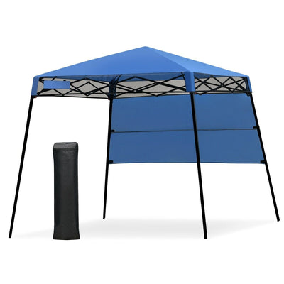 7 x 7 Ft Stand Adjustable Portable Canopy Tent with Backpack