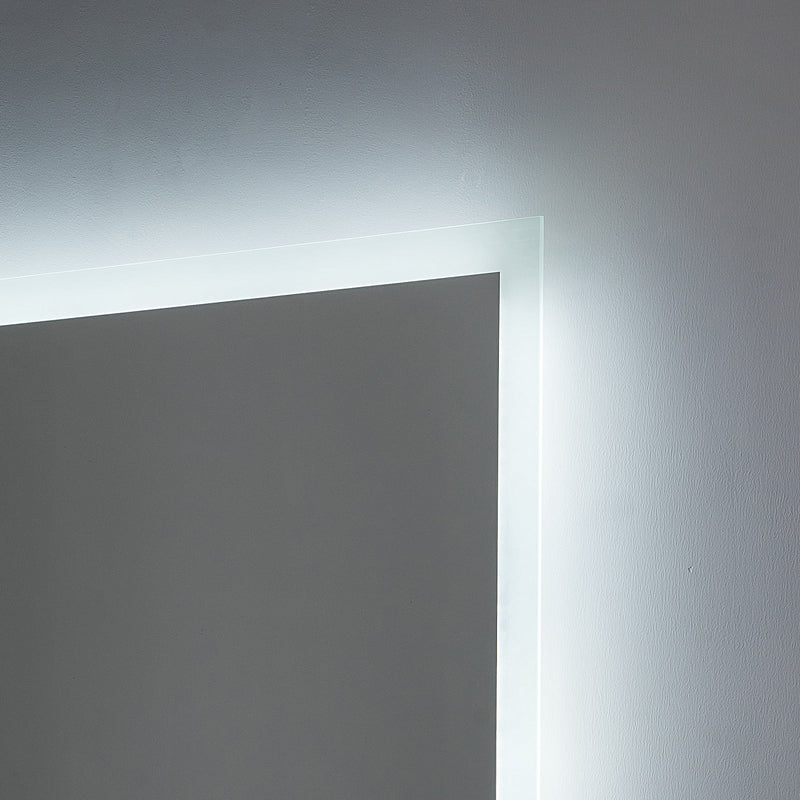 40-in W x 24-in H x 1.5-in D LED Bathroom Mirror