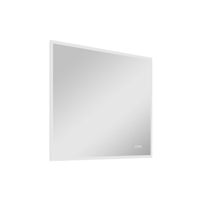 40 in. W x 32 in. H Rectangular Frameless Anti-Fog LED Light Dimmable Wall Mount Premium Bathroom Vanity Mirror