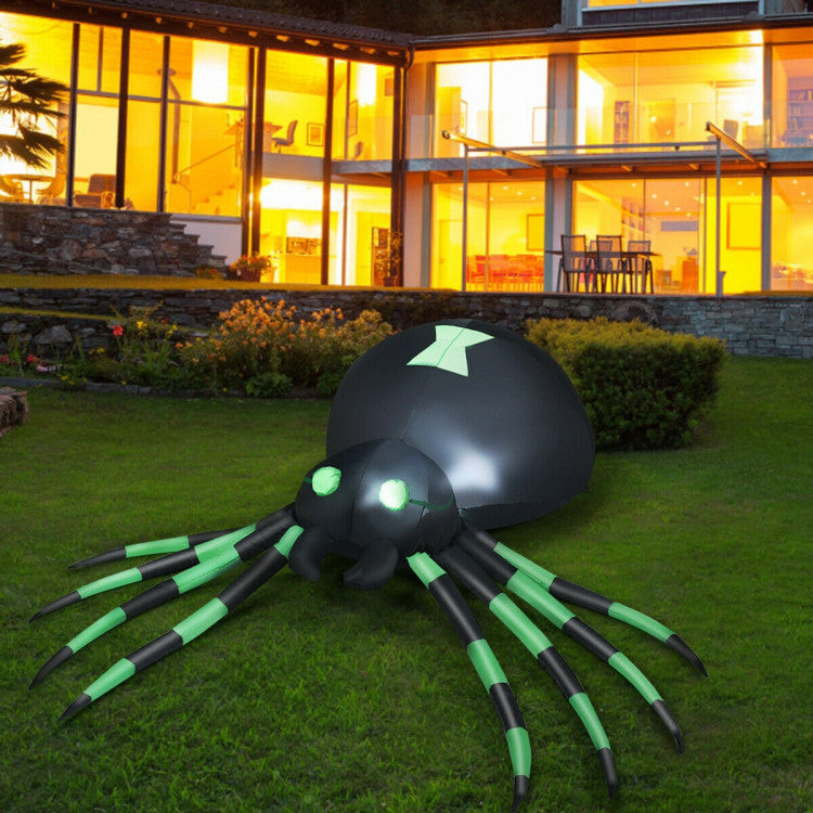6 Feet Halloween Inflatable Blow-Up Spider – Forclover
