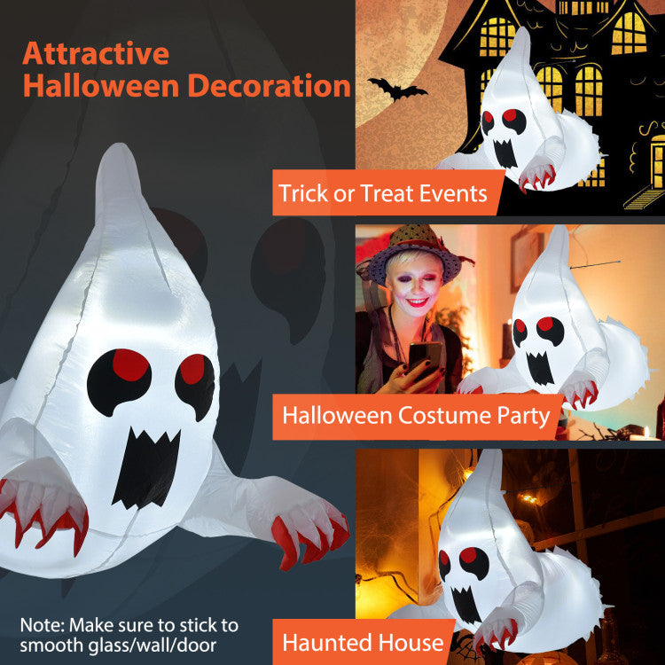 Inflatable Ghost Puppet 3.3 Feet Flying Ghost Halloween Inflatable with Suction Cups – Forclover