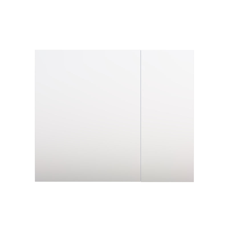 36 in. x30 in. Copper-Free Tri-Views Mirror Medicine Cabinet with Adjustable Shelves and and Dual Swing Doors