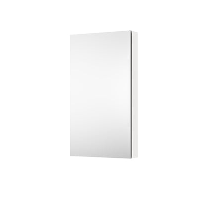 20 in. ×36 in. Copper-Free Tri-Views Mirror Medicine Cabinet, Recessed/Surface Mount and Right Swing Door