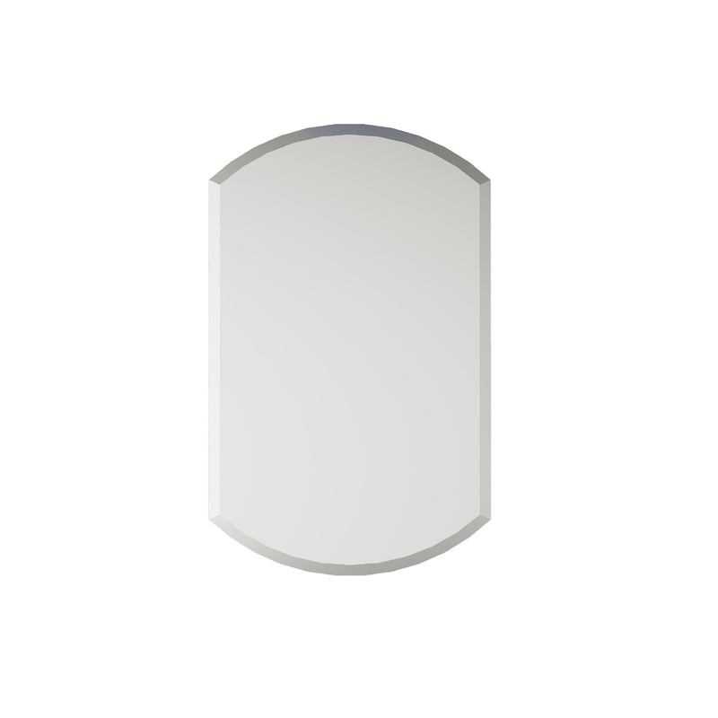 20 in. ×32 in. Copper-Free Tri-Views Bathroom Medicine Cabinet with Beveled Edge Mirrored Door, Recessed/Surface Mount