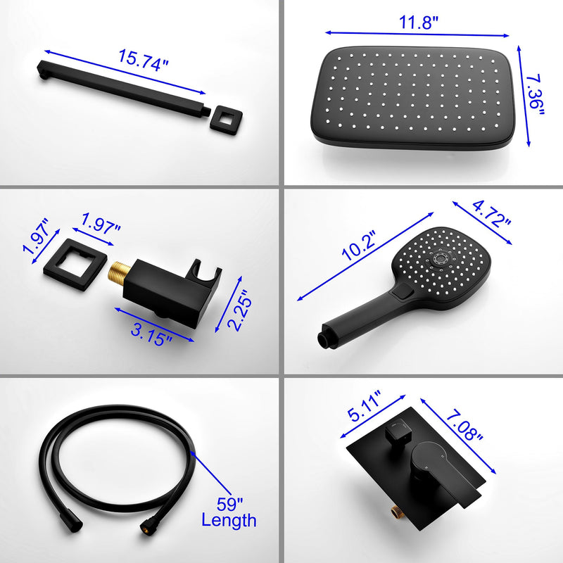shower system with handheld