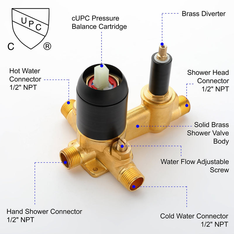 multi head shower system