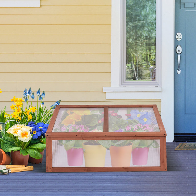 Portable Wooden Greenhouse for Garden