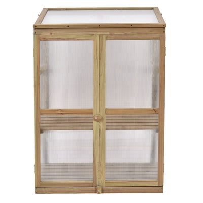 Portable Wooden Greenhouse for Garden