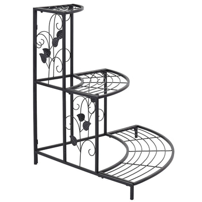 3-Tier Shelf Flower Plant Display Stand Rack