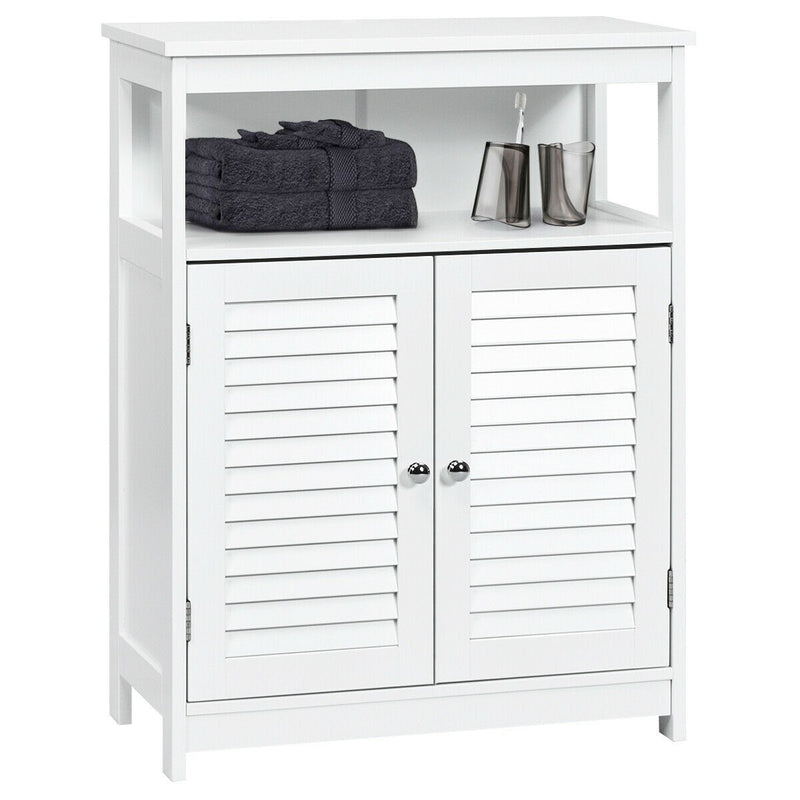 Rectangular Wooden Bedside Table Floor Bathroom Cabinet