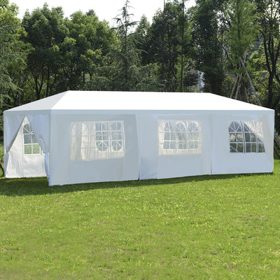 10' x 30' Outdoor Canopy Tent with Side Walls