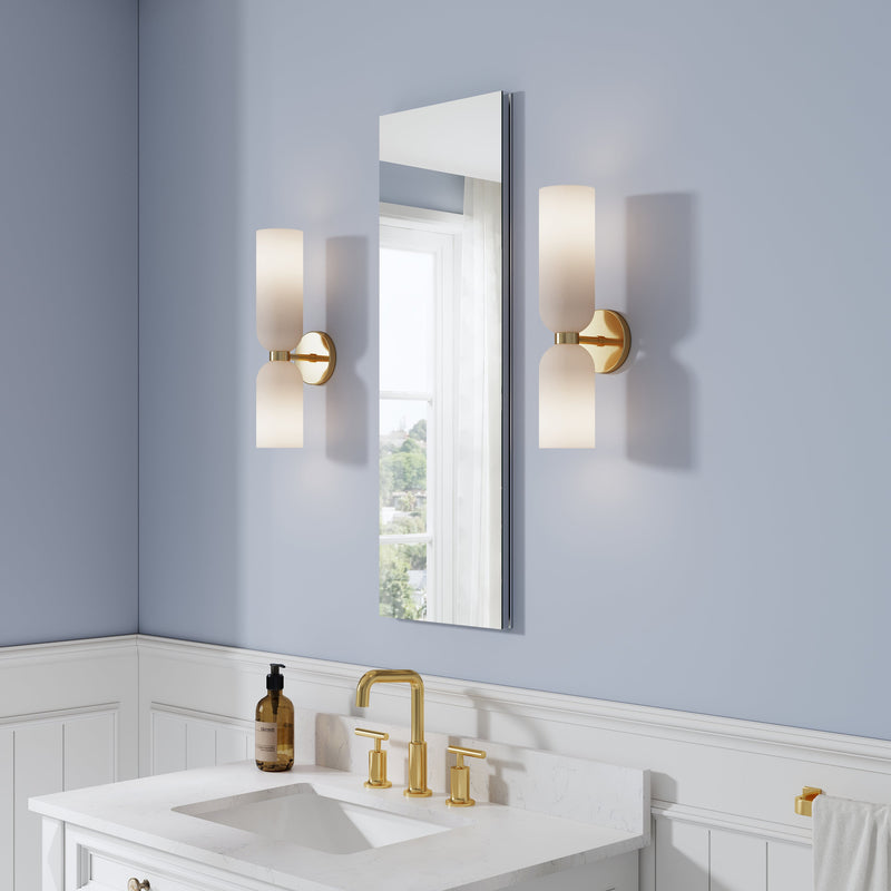 12 in. ×36 in. Copper-Free Tri-Views Mirror Medicine Cabinet, Recessed/Surface Mount and Right Swing Door