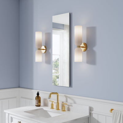 12 in. ×36 in. Copper-Free Tri-Views Mirror Medicine Cabinet, Recessed/Surface Mount and Left Swing Door