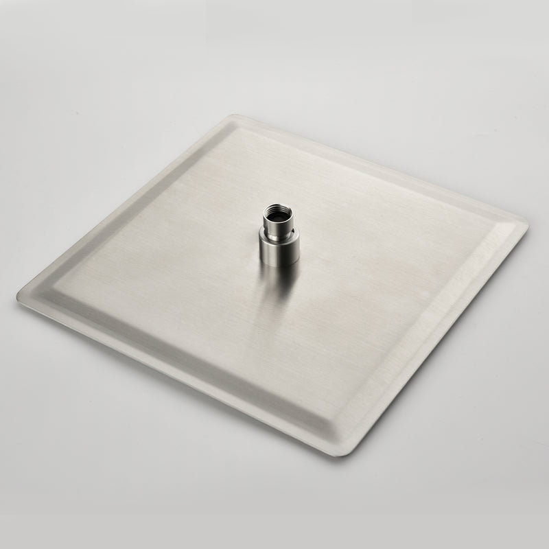 10 inch Square Stainless Steel Silicone Nozzles Shower Head