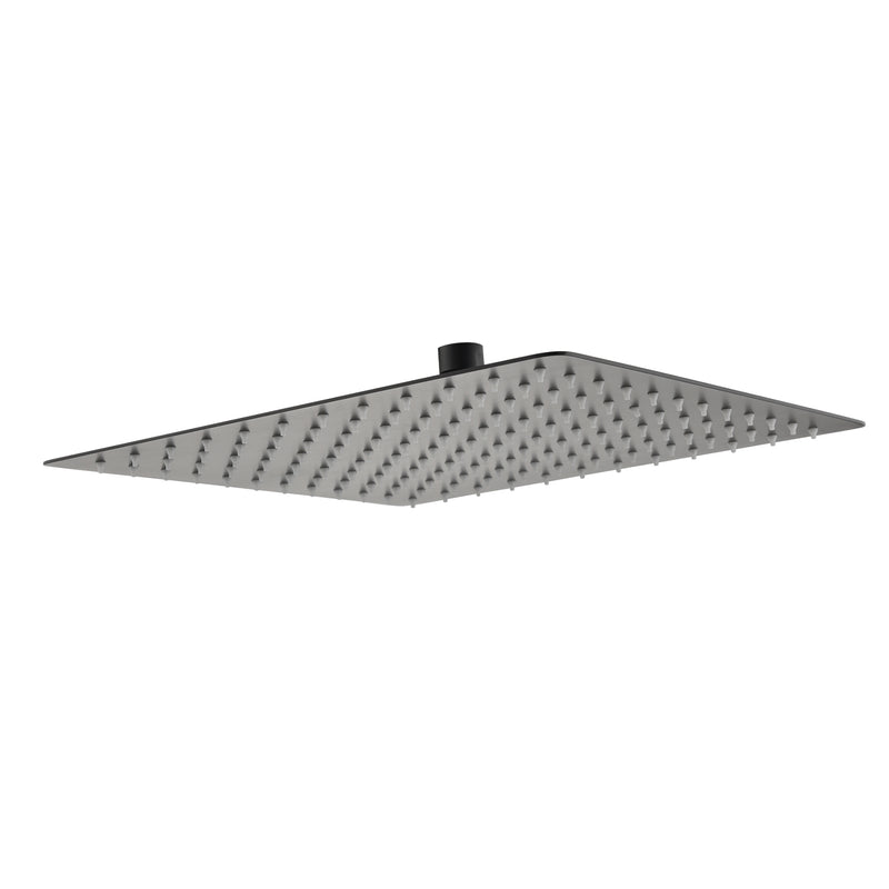 10 inch Square Stainless Steel Silicone Nozzles Shower Head