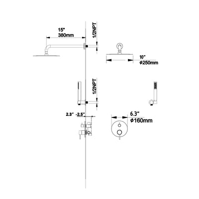 rain shower systems