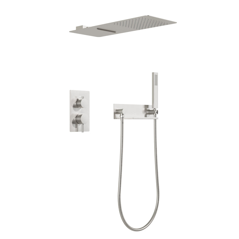 Pressure Balance 3-Function Shower System with 19.69&