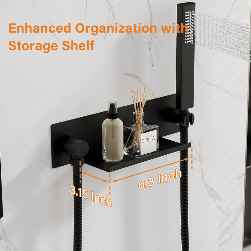 Pressure Balance 3-Function Shower System with 19.69&