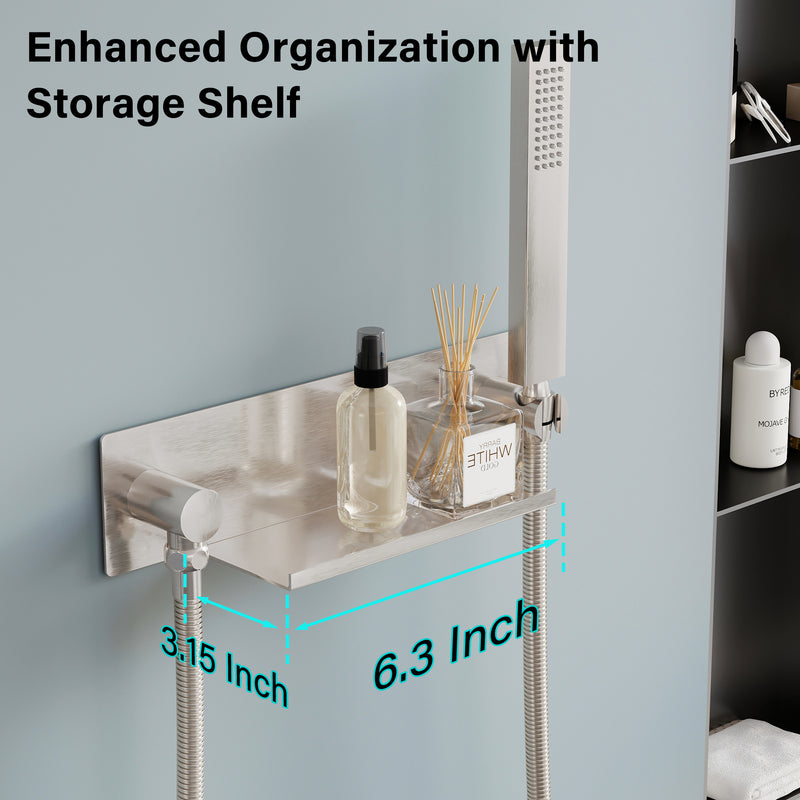 Pressure Balance 3-Function Shower System with 19.69&