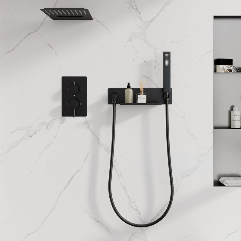 Pressure Balance 3-Function Shower System with 19.69&
