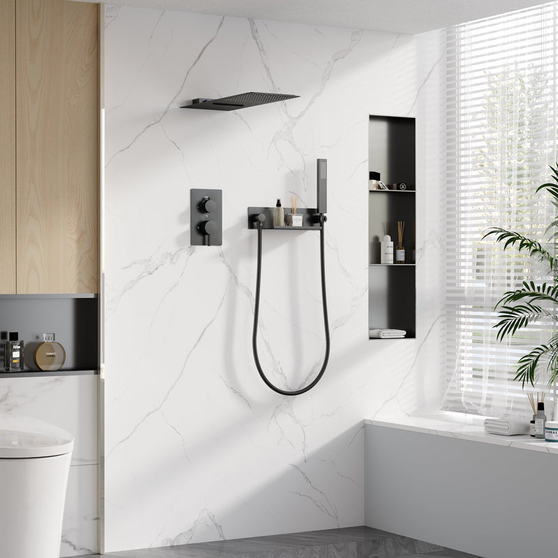 Pressure Balance 3-Function Shower System with 19.69&