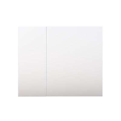 36 in. x30 in. Copper-Free Tri-Views Mirror Medicine Cabinet with Adjustable Shelves and and Dual Swing Doors