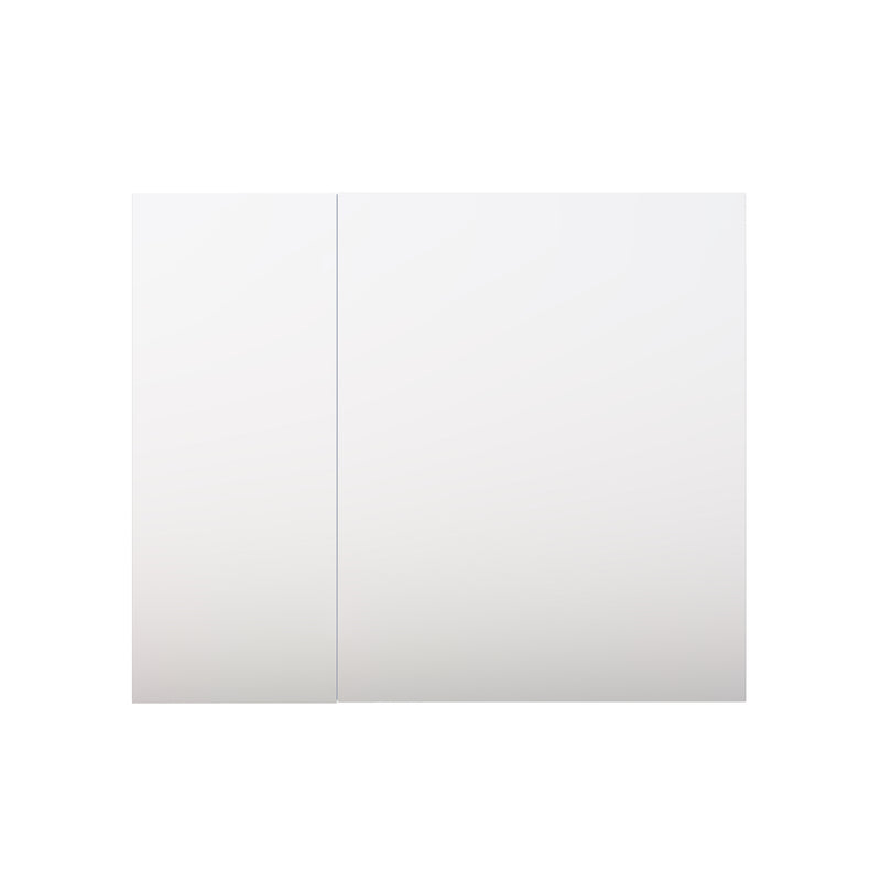 36 in. x30 in. Copper-Free Tri-Views Mirror Medicine Cabinet with Adjustable Shelves and and Dual Swing Doors