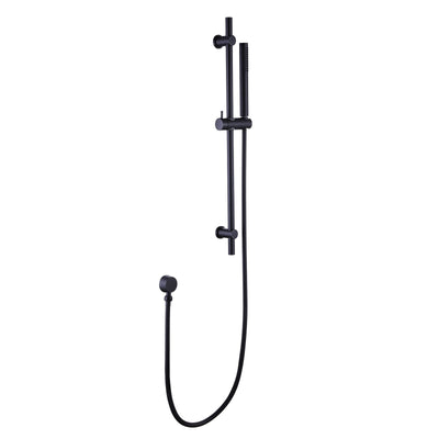 Slide Bar Hand Held Shower With Hose