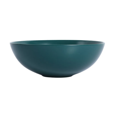 Ceramic Countertop Art Wash Basin, Vessel Sink(Matt Green Black)