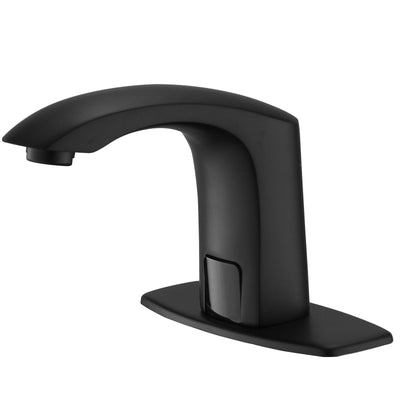 Automatic Sensor Touchless Bathroom Faucet With Deck Plate