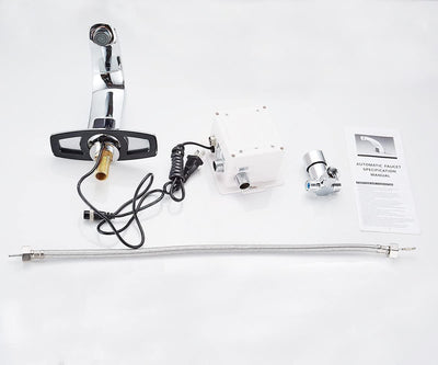 Automatic Sensor Touchless Bathroom Faucet With Deck Plate