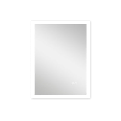 28-in W x 36-in H LED Lit Mirror Rectangular Fog Free Frameless Bathroom Vanity Mirror