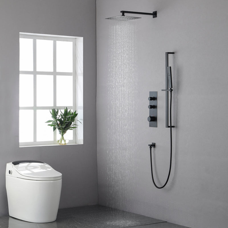 Large Flow Stainless Steel Constant Temperature Shower System